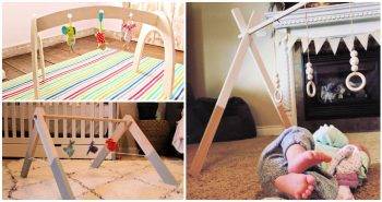 11 Best DIY Wooden Baby Gym Ideas and Plans