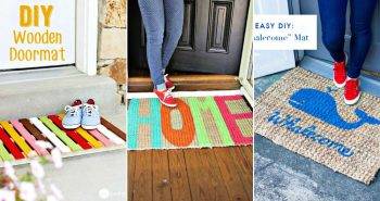 40 Beautiful DIY Doormat Ideas