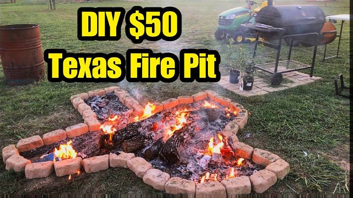 $50 DIY Texas Fire Pit