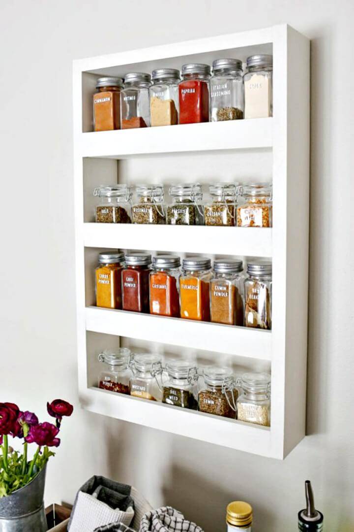Building a Wall Spice Rack