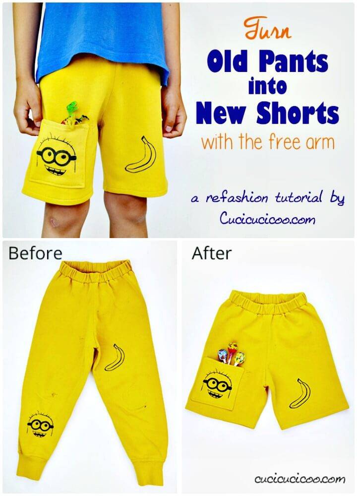Beautiful DIY Shorts for Kids