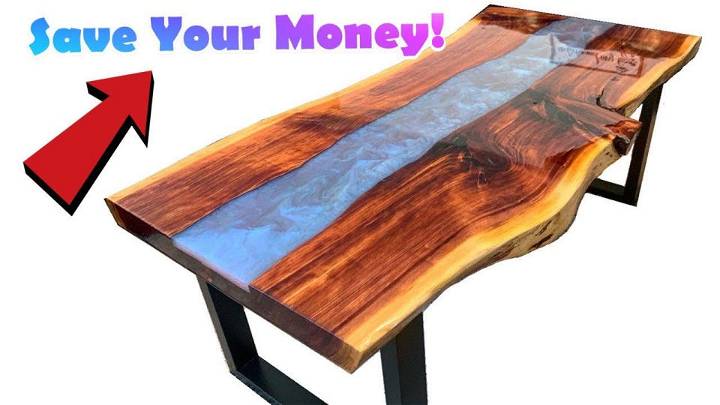 Build an Epoxy Resin River Table