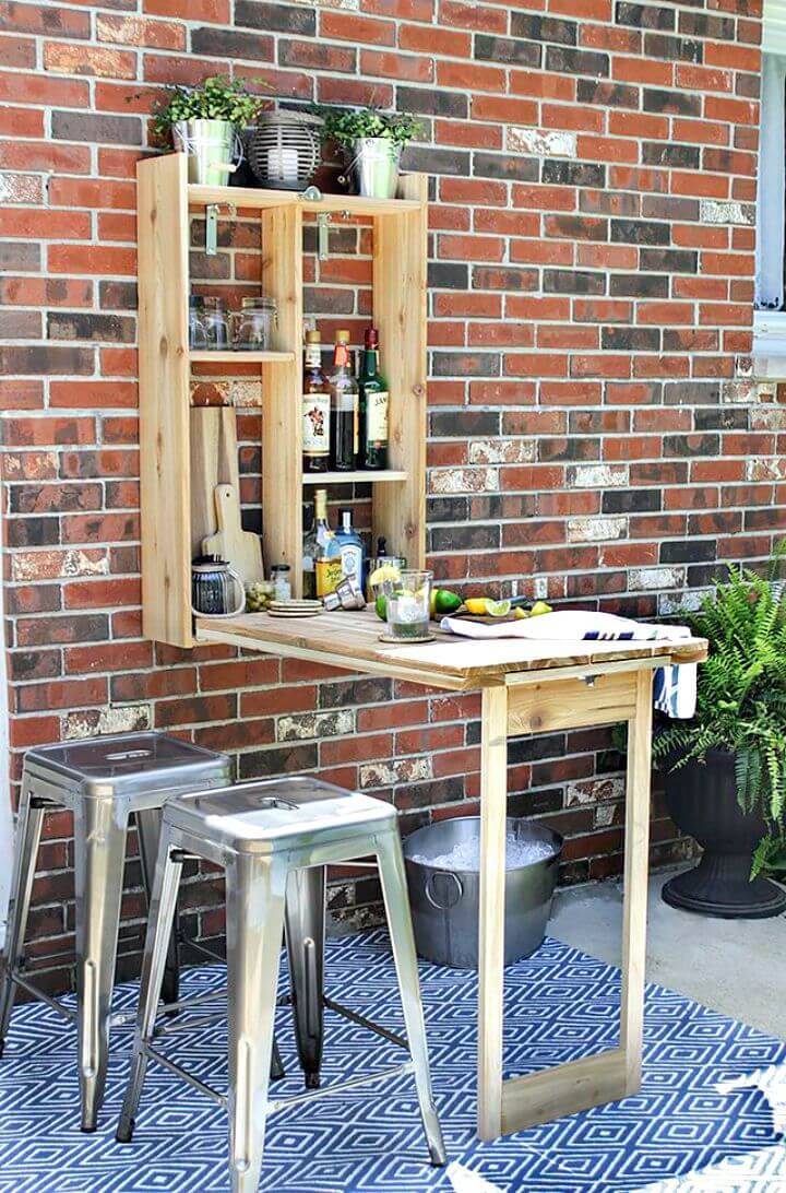 Build Your Own a Murphy Bar - DIY Wooden Projects 