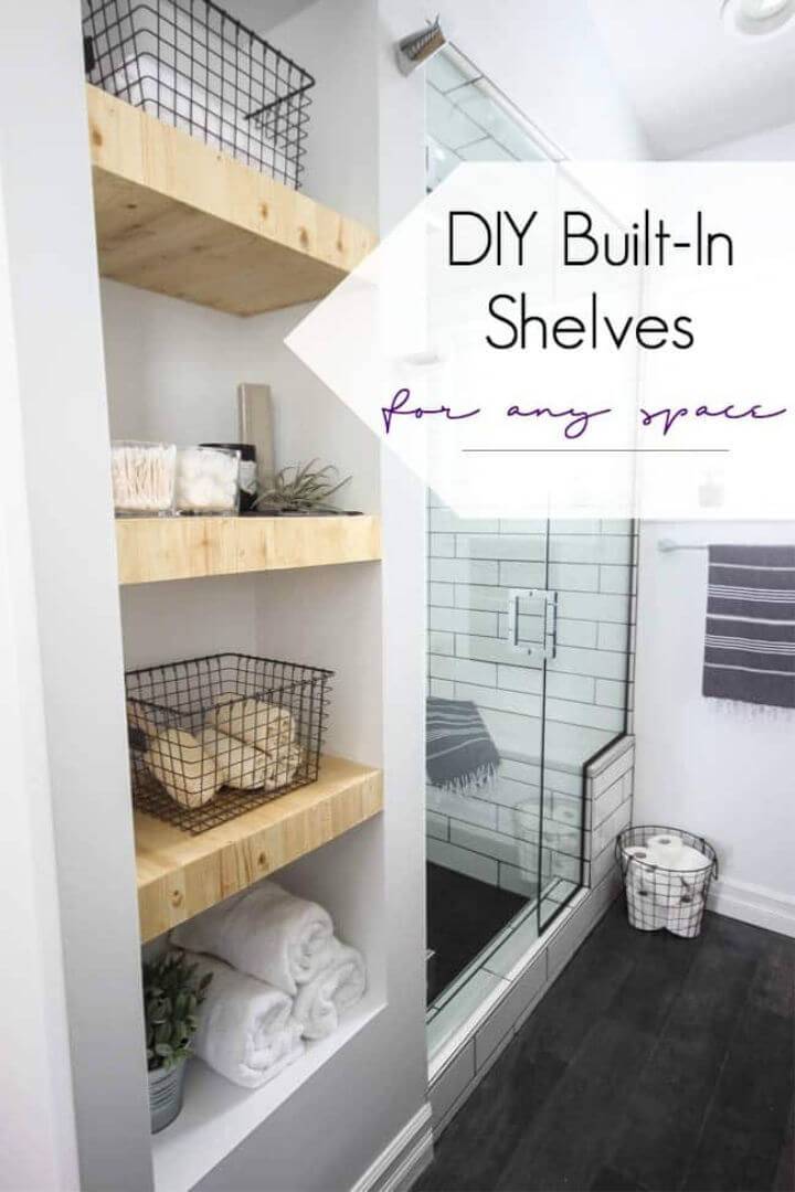 Build Your Own Built in Shelving