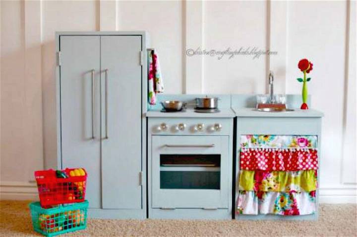 Build Your Own Play Kitchen Stove
