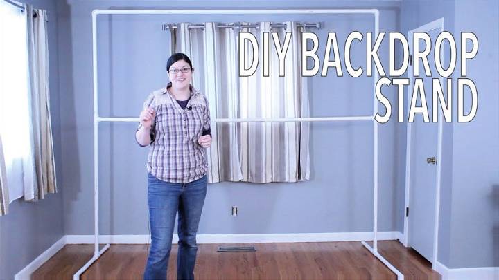 Building Backdrop With Pvc Pipe