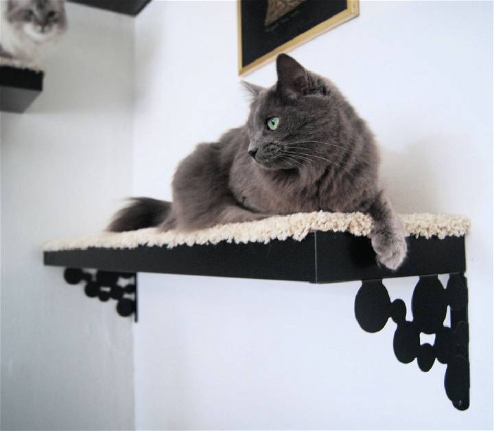 IKEA Lack Shelves Cat Tree Hack 