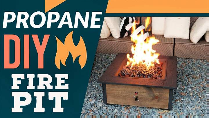 Cheap DIY Propane Fire Pit