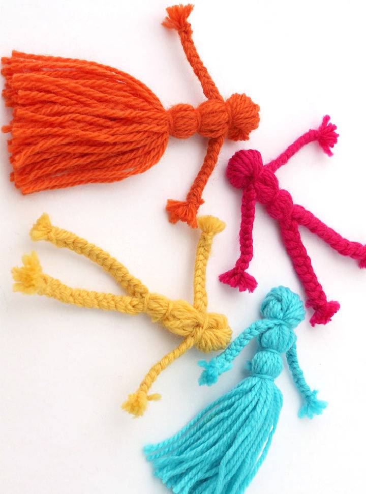 Create Your Own Braided Yarn Doll