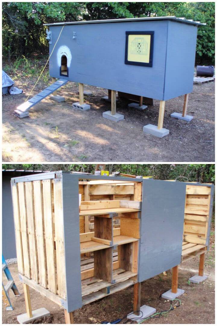 How to Make Your Own Pallet Chicken Coop