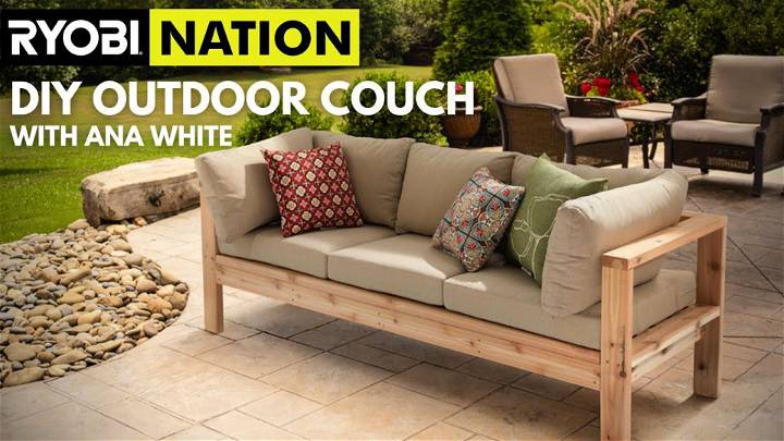 Build Your Own Deck Couch