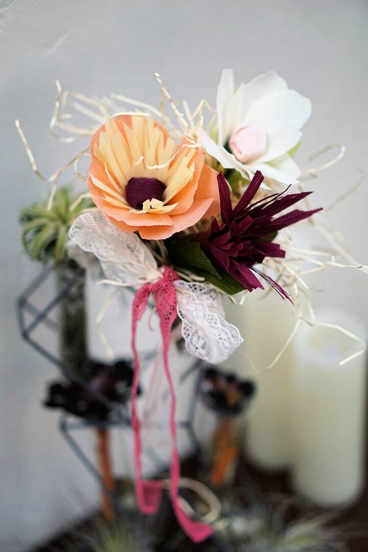 Create a Crepe Paper Flower