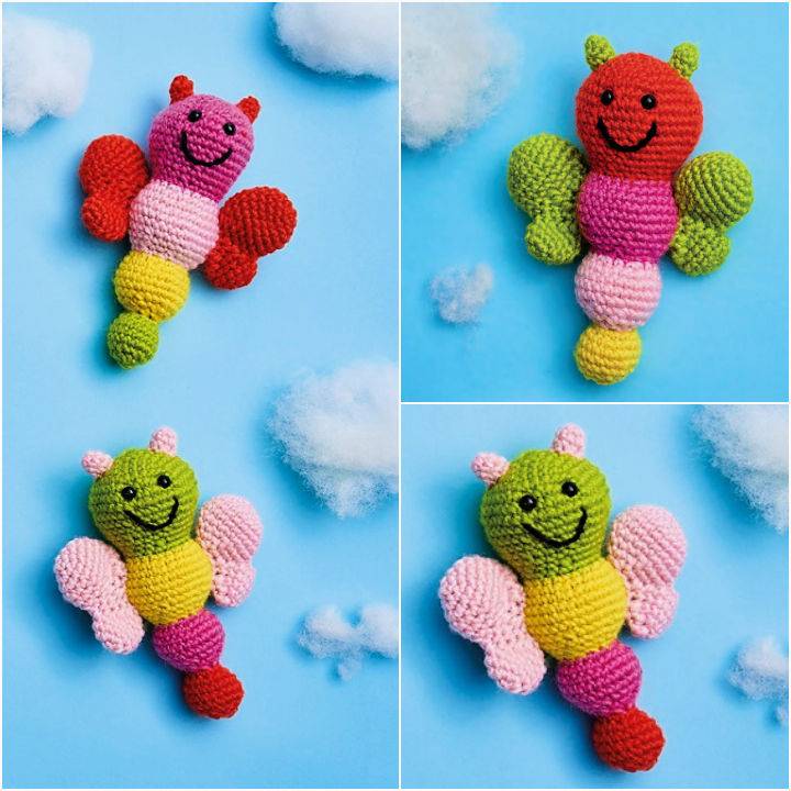 Crochet Butterfly Buddies Amigurumi