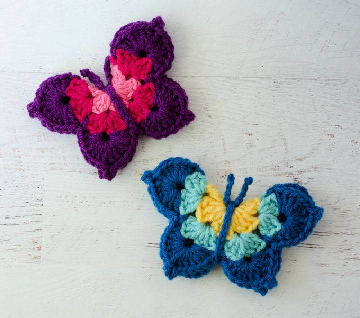 How to Crochet Butterfly - Free Pattern