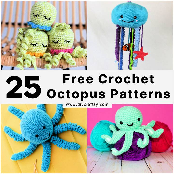 crochet octopus pattern free