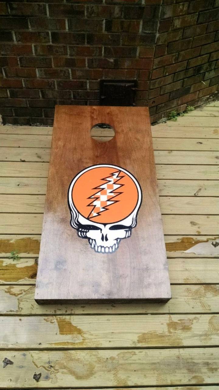 Custom DIY Cornhole Board