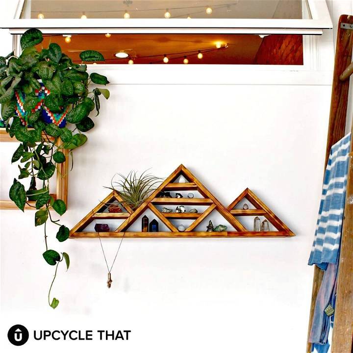 DIY Mountain Shelf With Details Instructions