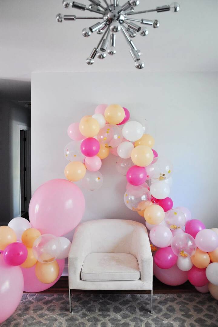 Balloon Garland for Birthday Party Decor