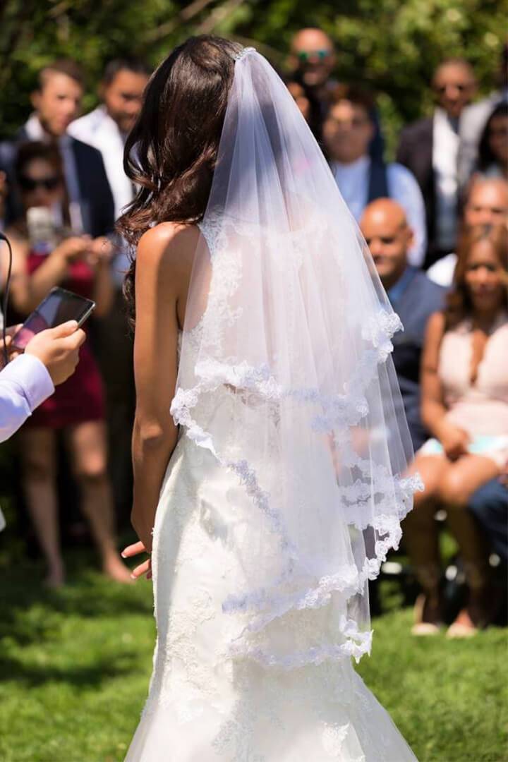 How to Make Your Own Cascading Wedding Veil