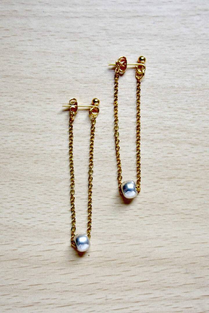 Make Your Own Chain Earrings