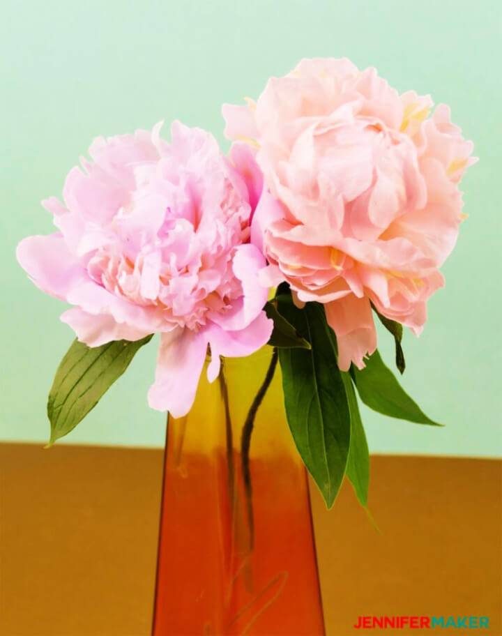Making a Crepe Paper Peony Flower