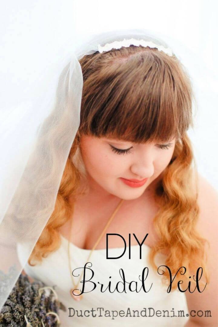 DIY Fingertip Veil for Your Wedding