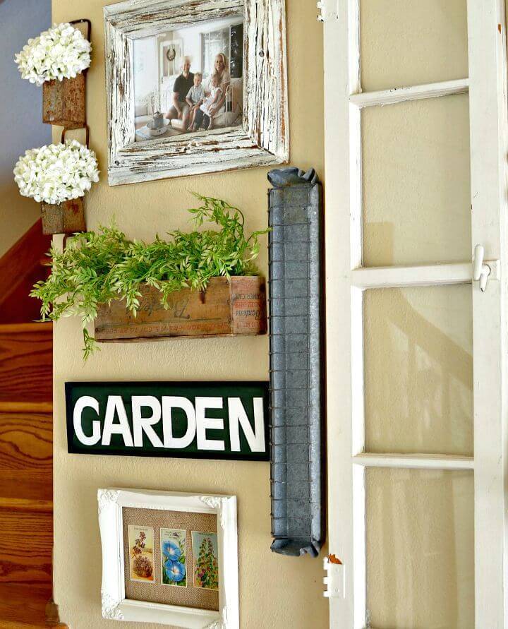 DIY Custom Magnolia Market Inspired Garden Sign