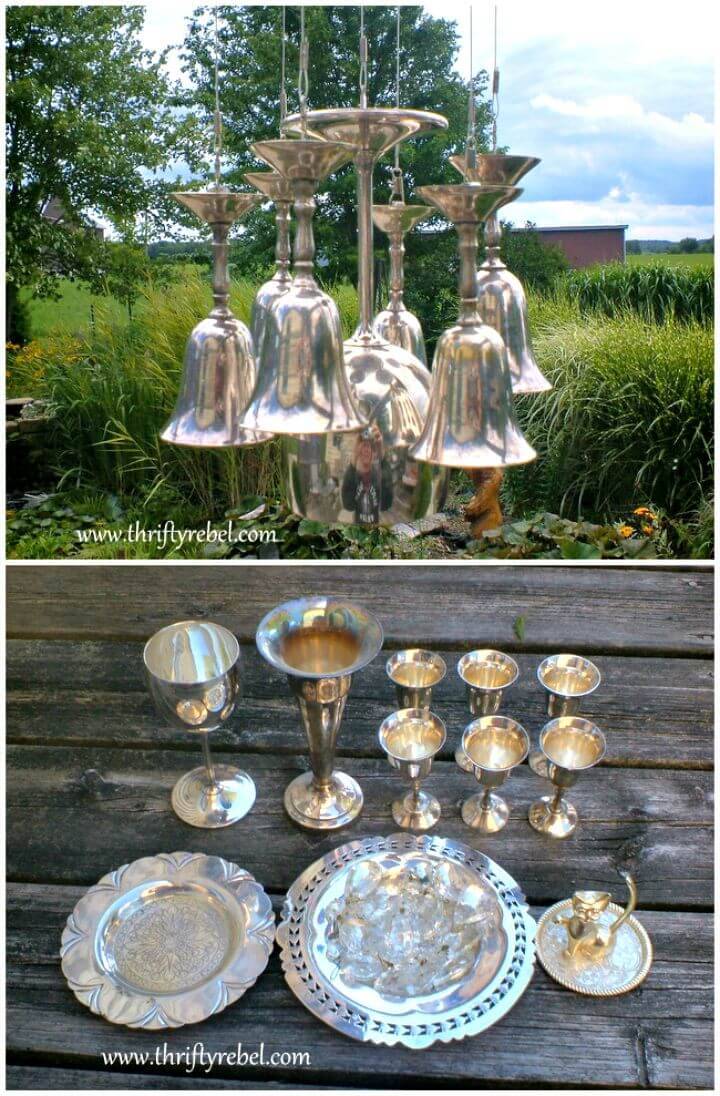 How to Make Silver Goblet Wind Chimes