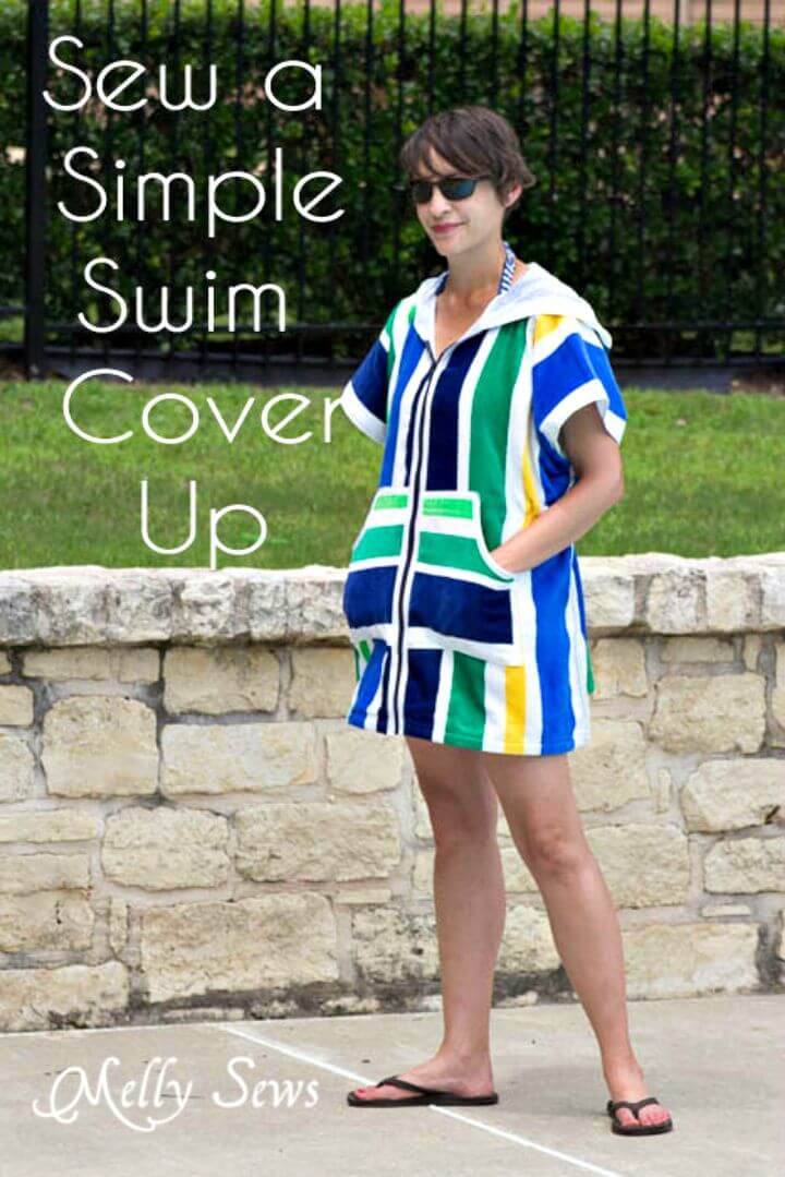 Simple to Sew Swim Cover-up - DIY Tutorial 