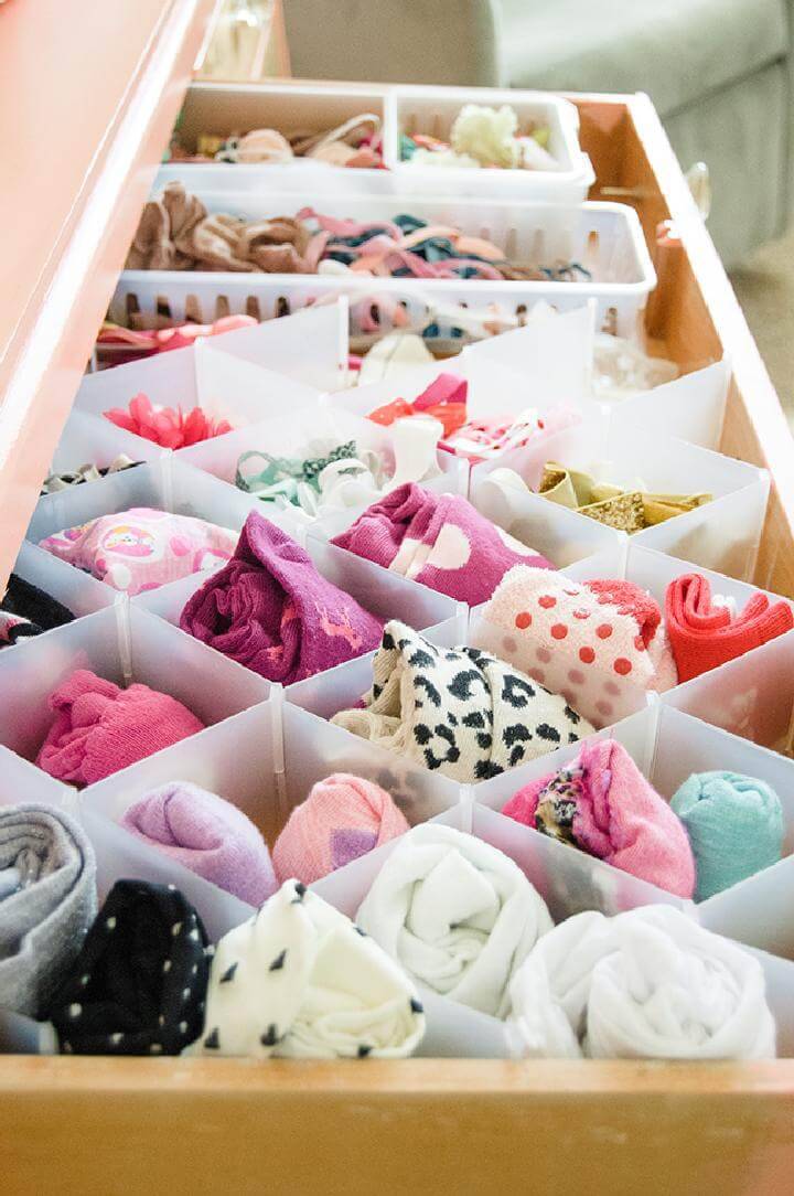 DIY Tips for Baby Clothes or Nursery Organization