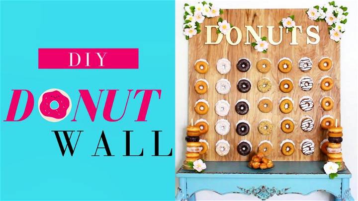 Easy and Affordable DIY Donut Wall