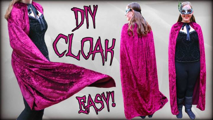 Easy Fabric Cloak Pattern