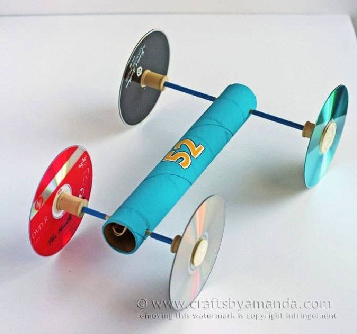 Make Your Own Rubber Band Car
