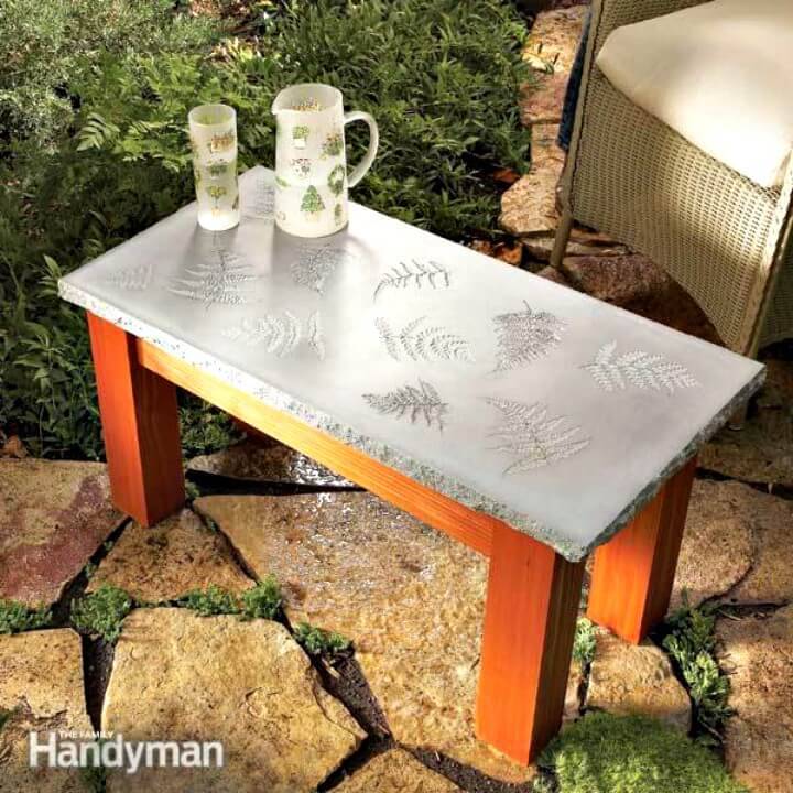 Build a Table With a Concrete Top