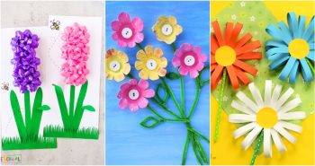 easy flower crafts for kids