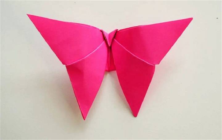 Cute Origami Butterfly in 3 Minutes