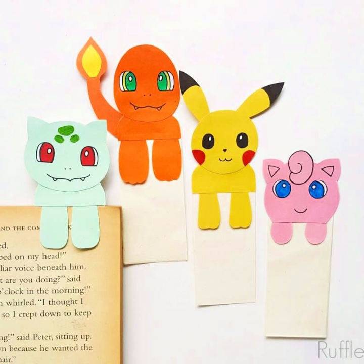 Easy Peasy DIY Pokemon Bookmarks