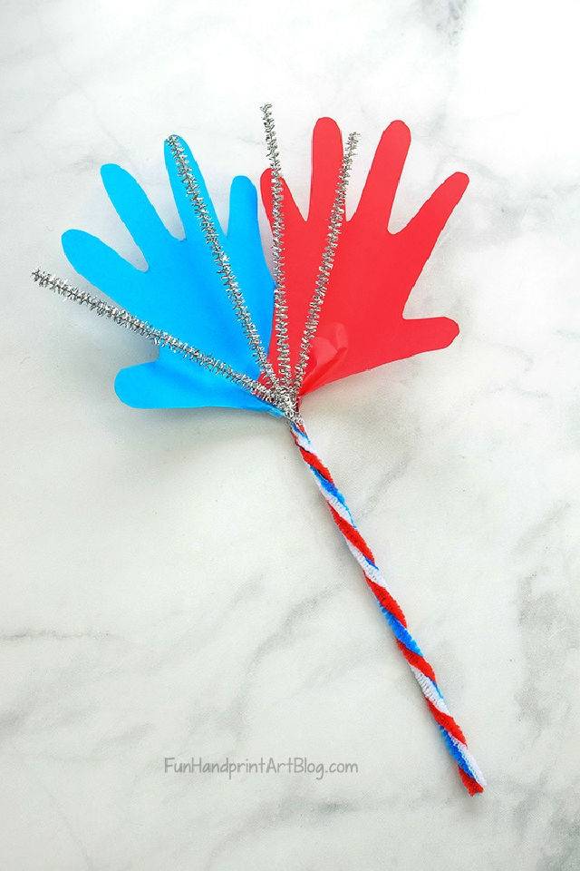 Easy Pipe Cleaner Sparklers Craft for Kids