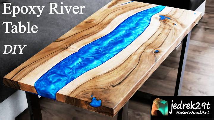 Epoxy Resin River Table Design
