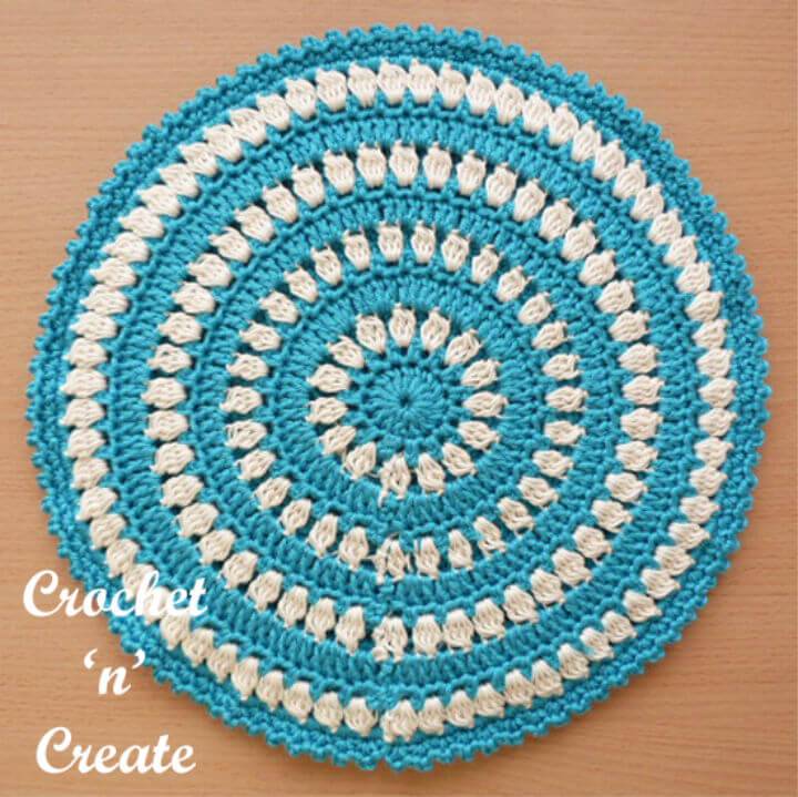 Simple Crochet Hot Pad Pattern