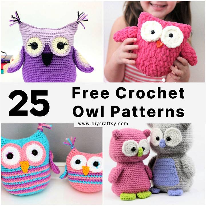 free crochet owl pattern
