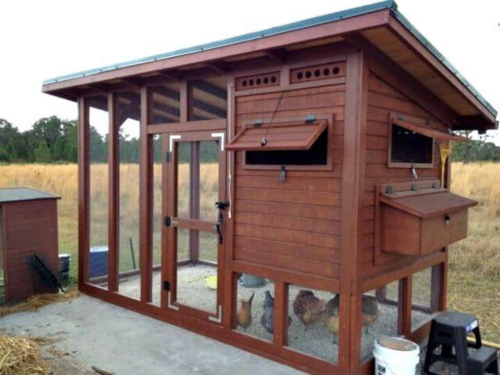 DIY Chicken Coop With Details Instructions