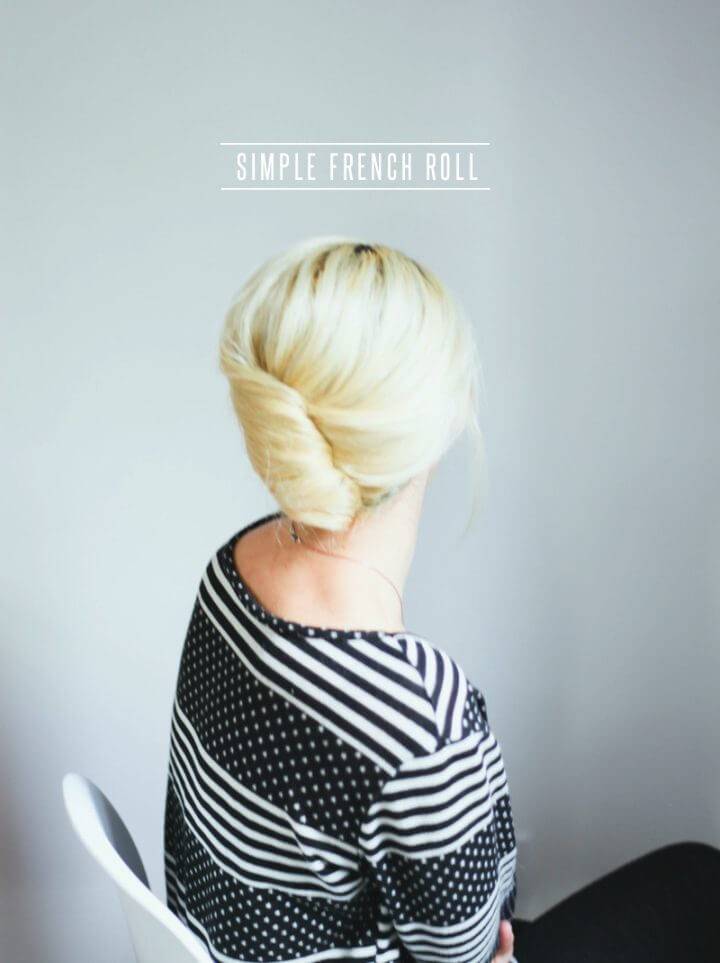 French Roll Hair Tutorial