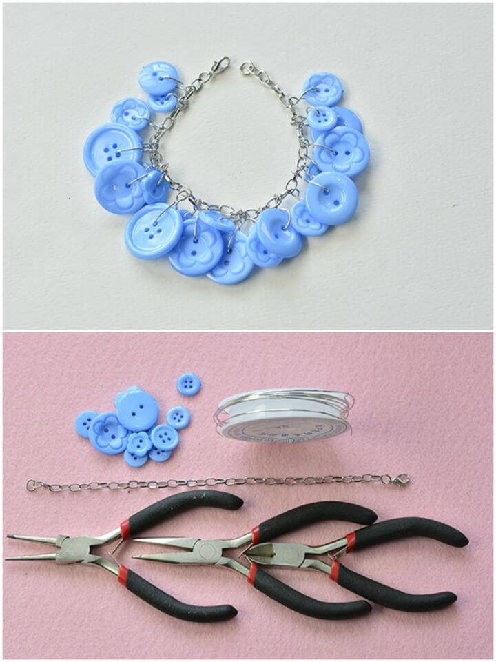 Gorgeous DIY Button Bracelet for Kids