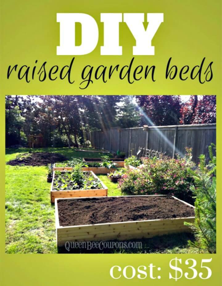 How To Build Raised Garden Beds For $35 - DIY