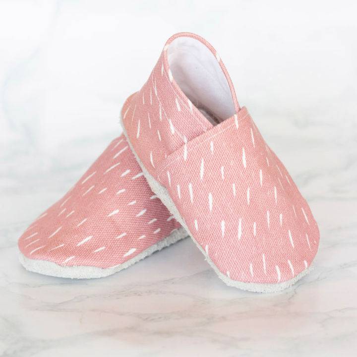 Homemade Soft Sole Baby Shoes