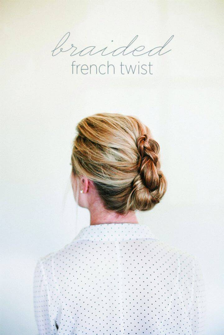 How to Braided French Twist