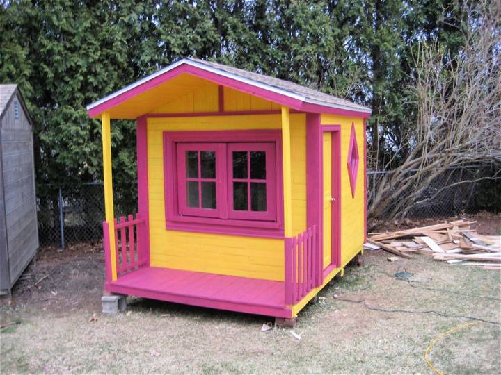 How to Build Pallet Playhouse