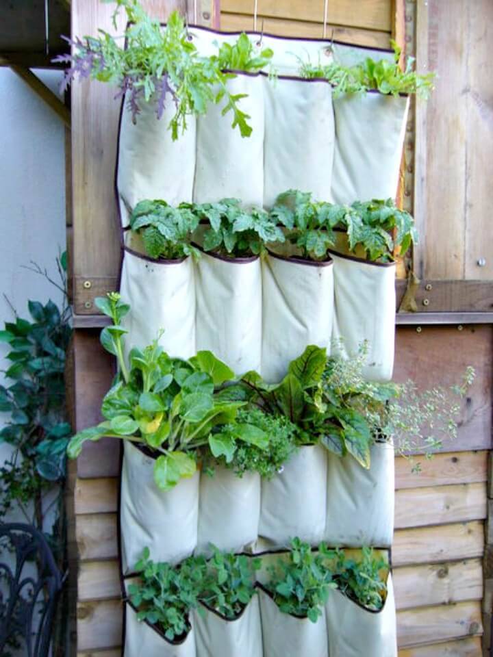 Build A Vertical Vegetables Garden - DIY
