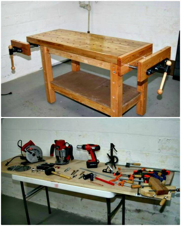 Building a Real Woodworker's Workbench